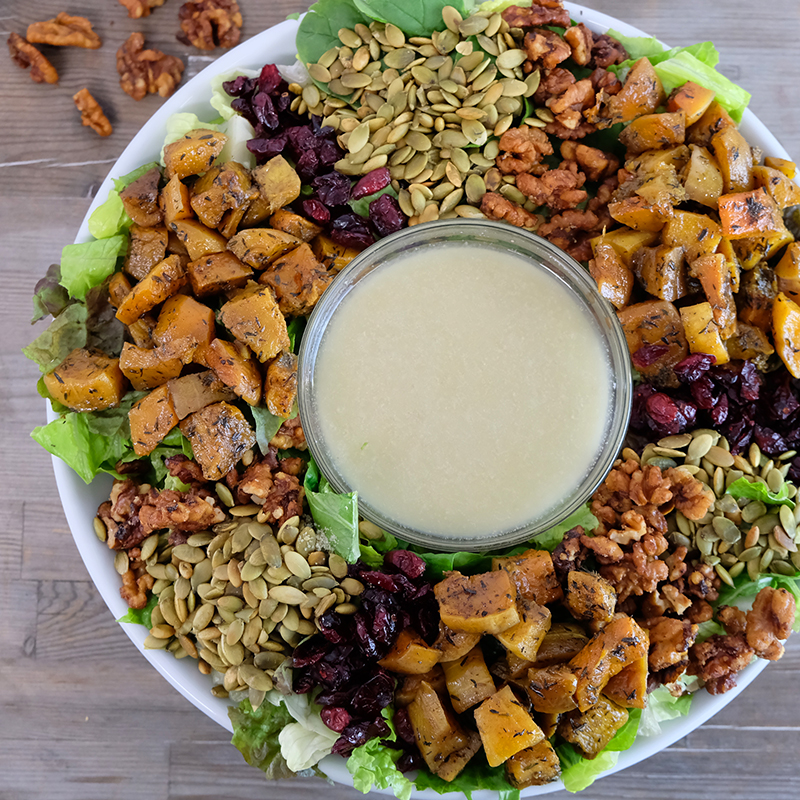 Roasted Butternut Squash Salad Bowl Roasted Butternut Squash Salad Bowl